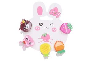 Sponka do vlasů ovoce set 5 ks