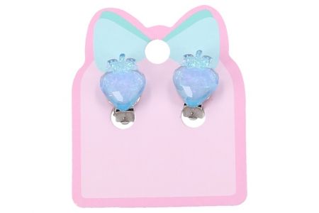 Náušnice jahoda set 2ks