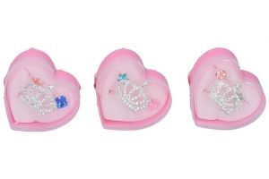 Prstýnek set v krabičce 3 ks