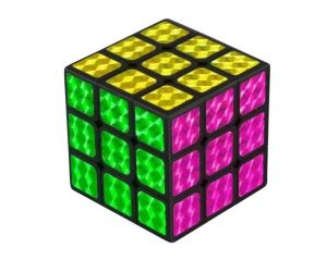 Kostka hlavolam lesklá 5,3x5,3 cm