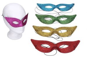 Set karneval - maska (škraboška) mix barev