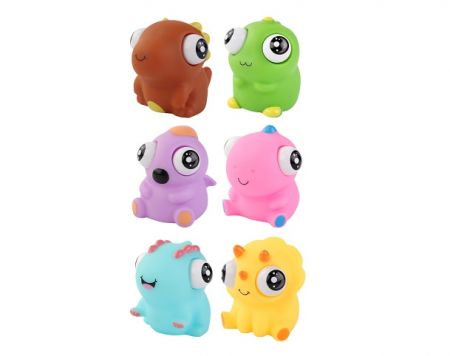 Dinosauři mačkací s vyskakovacíma očima 7 cm