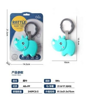 Maamaa Chrastítko nosorožec 21,5 cm