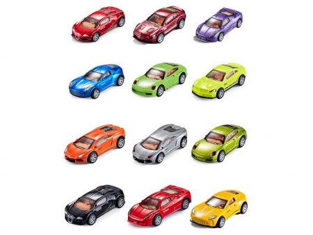 Auto kovové na zpětné natažení 8,5 cm