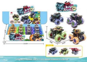 Auto terénní na setrvačník 9,5 cm