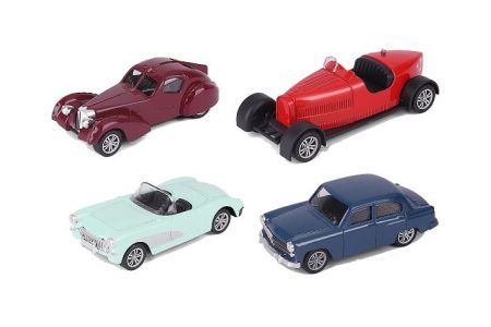 Auto veterán na zpětné natažení kovové 10,5 cm