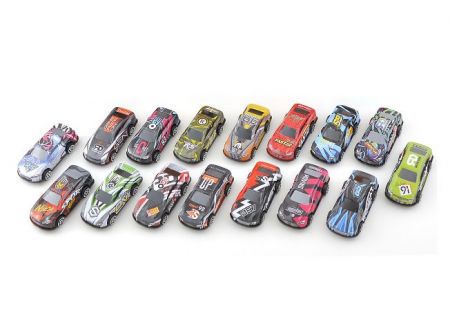 Auto závodní 6,8 cm volná kola