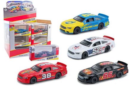 Auto závodní na zpětné natažení 10,5 cm