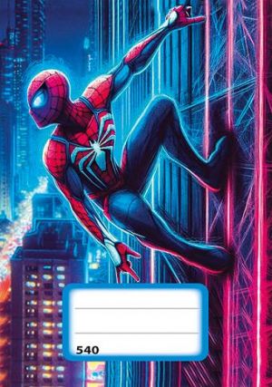 Sešit (540) A5 nelinkovaný, 40l, Superhrdina