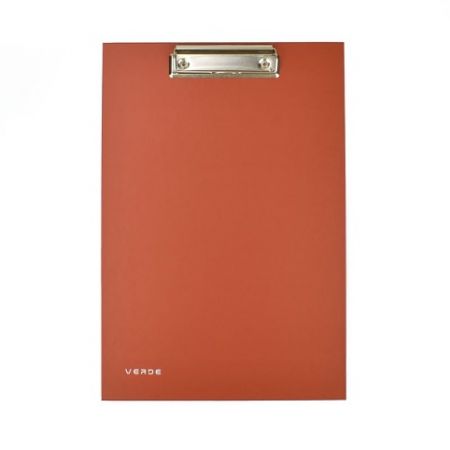 Jednodeska Verde A4 s klipem, cihlová