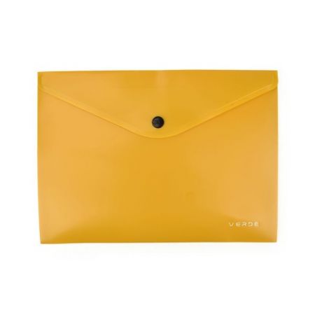 Spisový obal s drukem A4 Verde, hořčicový