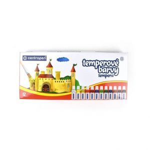Temperové barvy 9550 Centropen, 12 ml, 12 ks