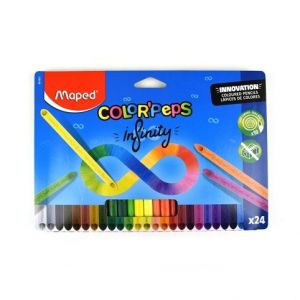 Pastelky Maped Color‚Peps Infinity, 24 ks