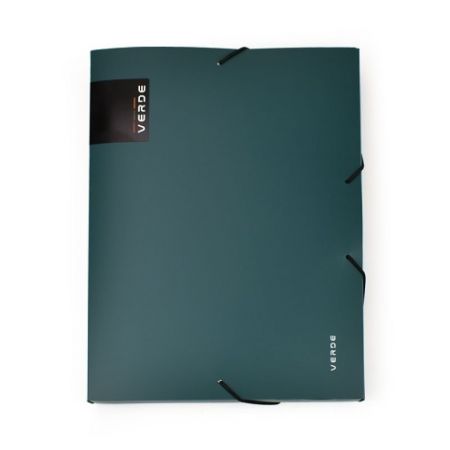 Krabice PP Verde A4, s gumou, zelená