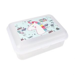 Box na svačinu, 18 x 12,5 x 7 cm, Unicorn iconic