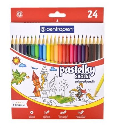 Pastelky Centropen 9520, 24 ks