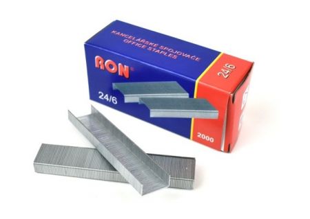 Kancelářské spojovače RON 24/6, 2000 ks