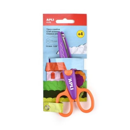 Nůžky kreativní, vlnky, 13,5 cm