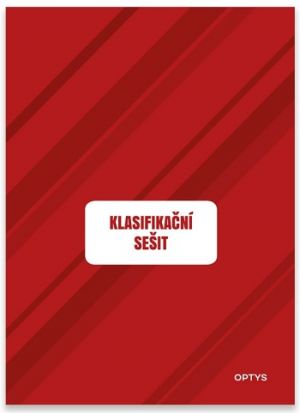 Klasifikační sešit A5, bordó