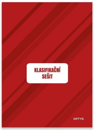 Klasifikační sešit A5, bordó