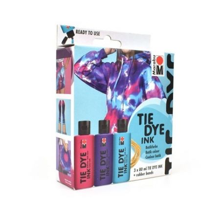 Marabu batikovací sada, trend, 3 x 80 ml