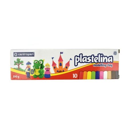 Plastelína 9560 Centropen, 10 ks