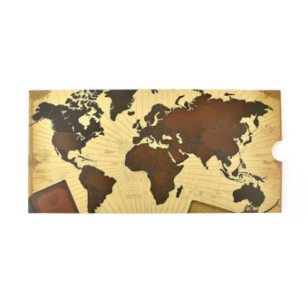 Obálka na peníze, mapa, 5 ks