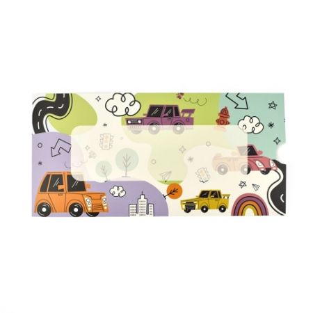 Obálka na peníze, auta, 5 ks