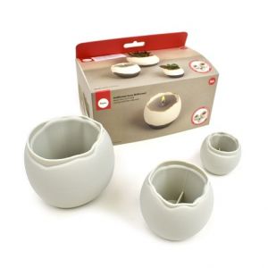 Silikonová odlévací forma, rozbitá vejce, 3 ks