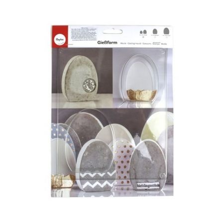 Forma na odlévání, vejce, 2 motivy