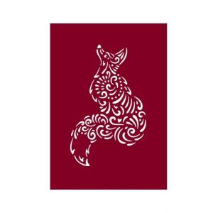 Složka na vysvědčení, motiv liška