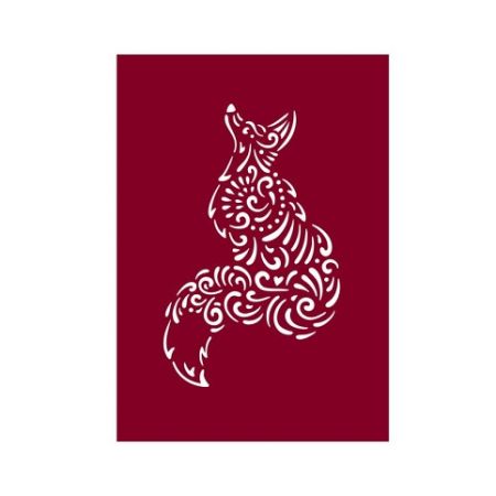 Složka na vysvědčení, motiv liška