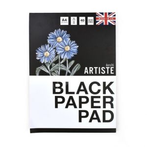 Skicák Artiste, A4, černý, 90 g, 40 listů