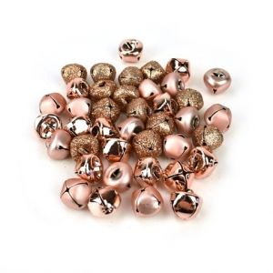 Rolničky pudrové, 1,5 cm, 40 ks