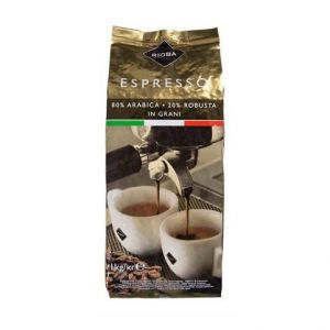 Zrnková káva Rioba Gold, 1 kg