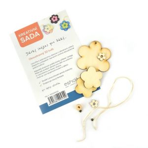 Kreativní sada, oboustranný 3D květ