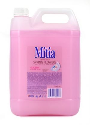 Tekuté mýdlo Mitia, jarní květy, 5 l