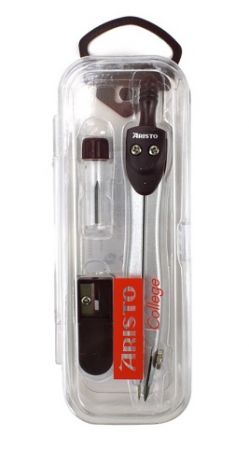 Kružítko kovové Aristo, s příslušenstvím