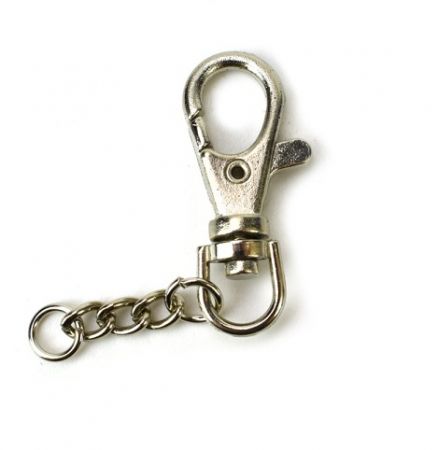 Karabina s řetízkem, 13 x 65 mm