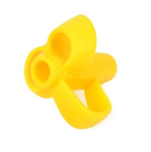 Ergonomický úchop na tužku, žlutý