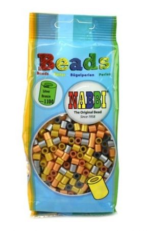 Zažehlovací korálky, metalické, 1100 ks