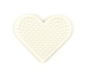 Podložka na zažehlovací korálky, srdce