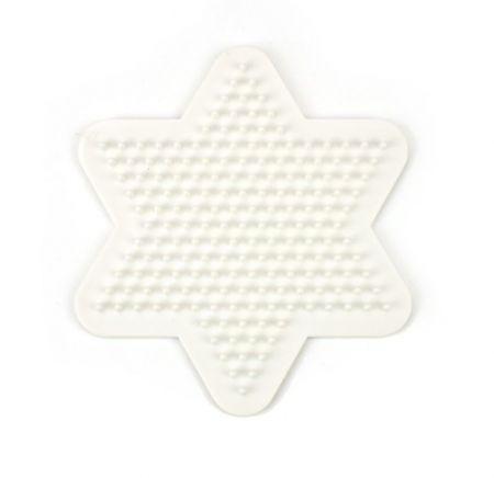 Podložka na zažehlovací korálky, hvězda