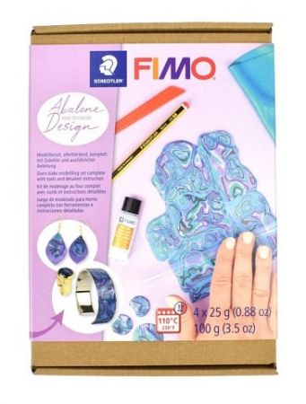 Sada Fimo soft, Abalone design