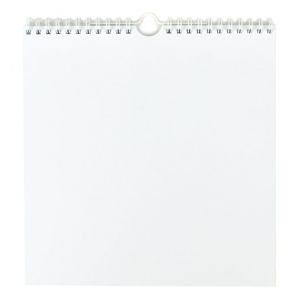 Blok se spirálou, 21 x 21 cm, 14 listů