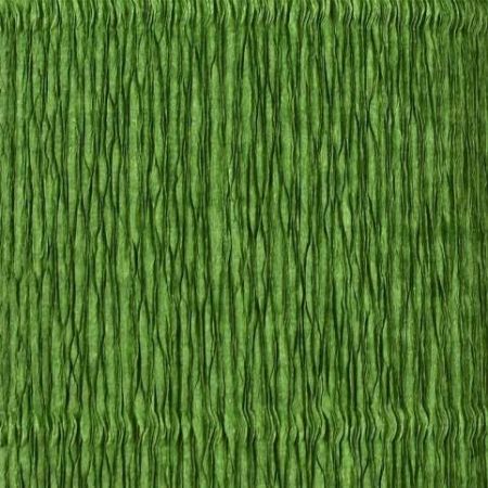 Krepový papír italský, 50 x 70 cm, listově zelený 591