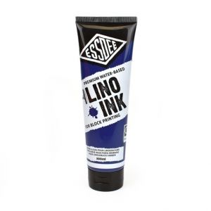 Barva na linoryt 300 ml, modrá