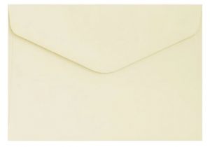 Obálka C6 11,2x15,8 cm 130g Hladký Tmavý krém