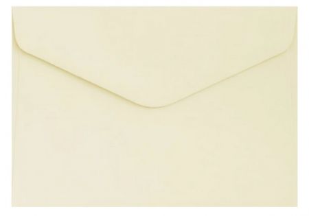Obálka C6 11,2x15,8 cm 130g Hladký Tmavý krém