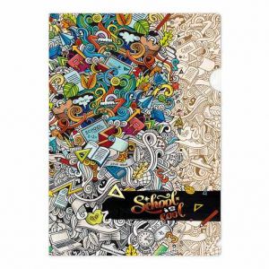 ARGUS Plastový obal L na dokumenty A4 School is cool 16510274